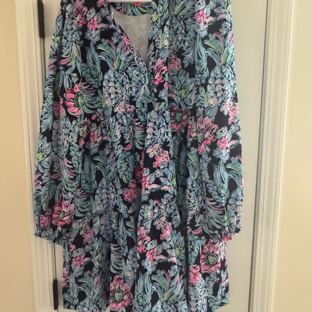 Lilly Pulitzer Winona Dress Pineapple Paradise